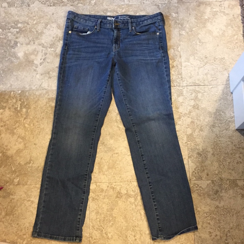 Mossimo mid rise straight jean